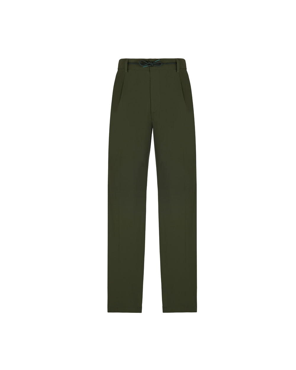 green technical stretch jogging